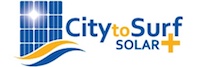 city to surf solar logo